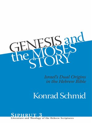 cover image of Genesis and the Moses Story